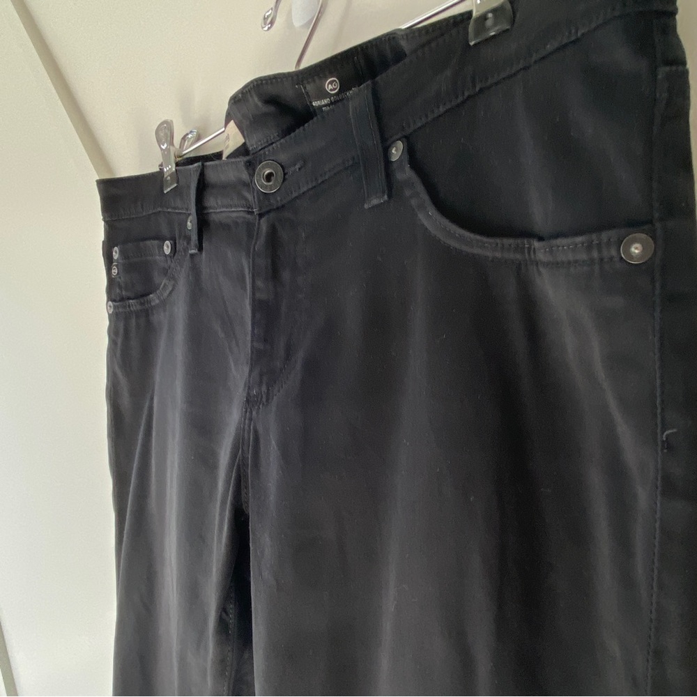 AG Adriano Goldschmied Jeans Women 31 Black The Legging Ankle - Picture 5 of 13